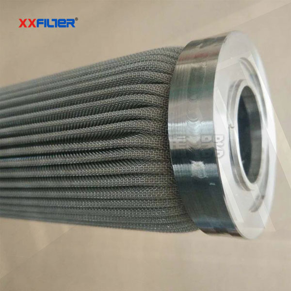 耐高溫不銹鋼燒結氈折疊濾芯