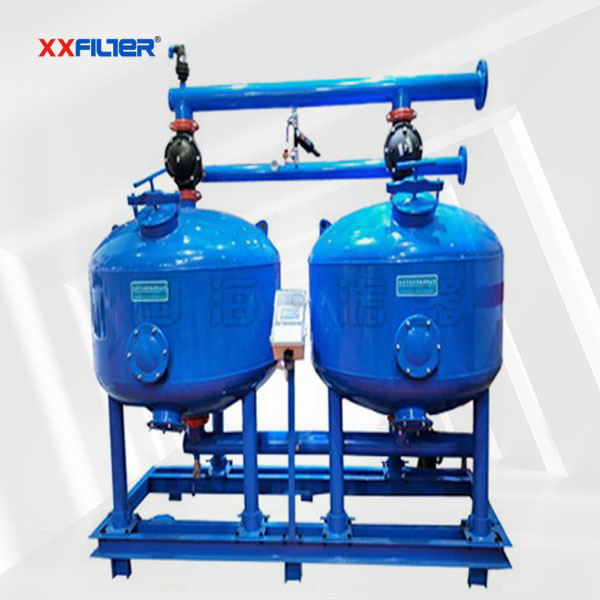 兩罐并聯石英砂過濾器