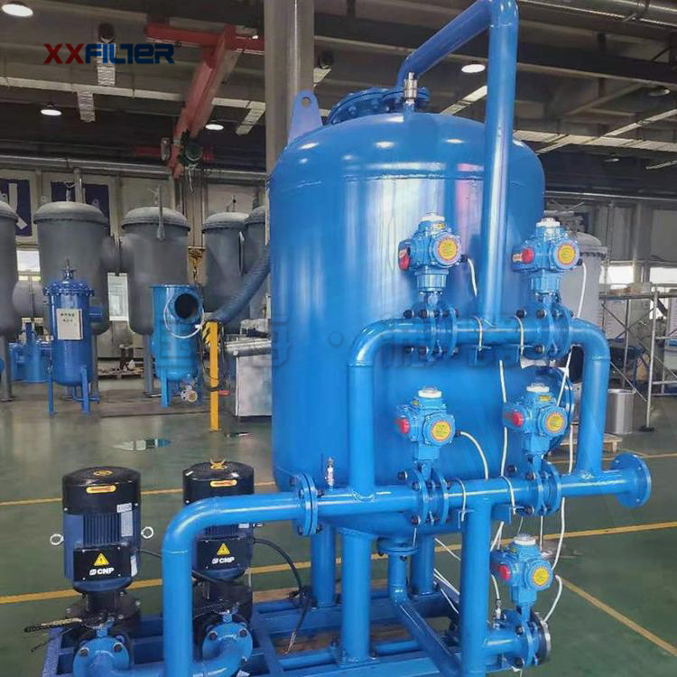 河水湖水循環水過濾多介質過濾器