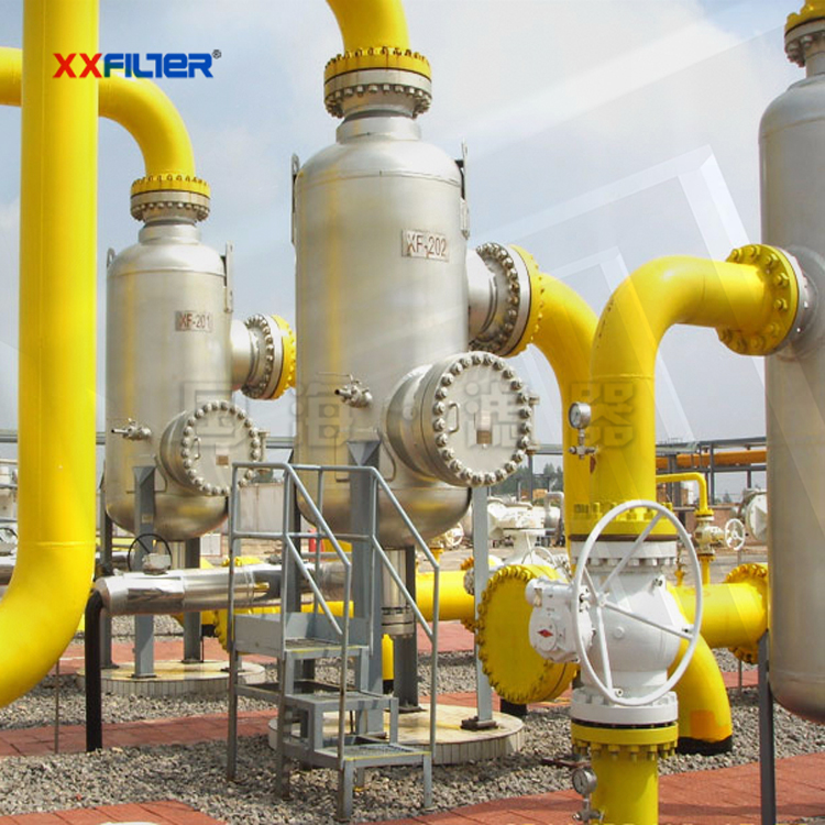 立式天然氣預分離過濾器