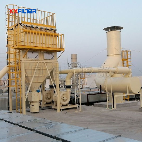 回轉窯高溫脈沖布袋除塵器