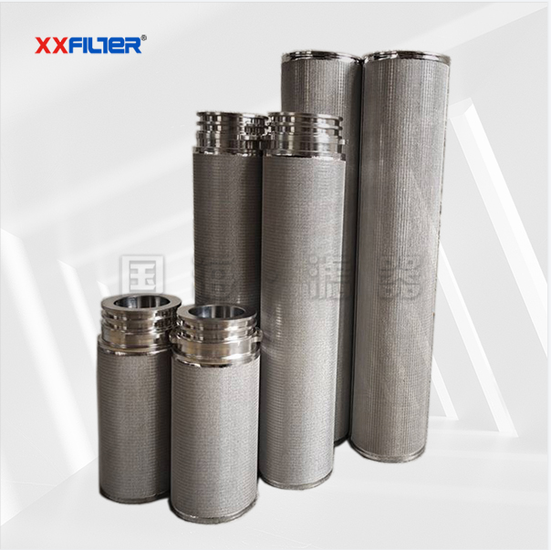 5um氣體粉塵微孔燒結氈濾芯