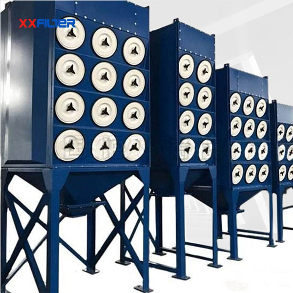 車間廠房切焊煙粉塵脈沖濾筒除塵器