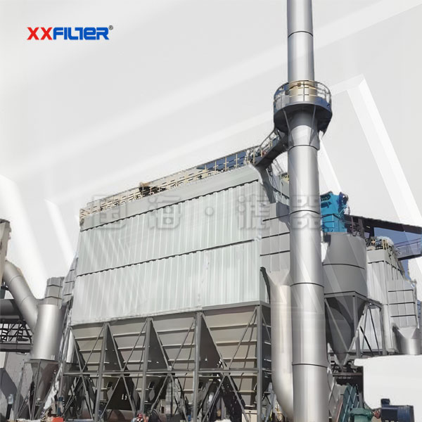 6900m3/h風量冶金袋式除塵器