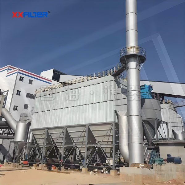 8930m3/h風量建材行業袋式除塵器