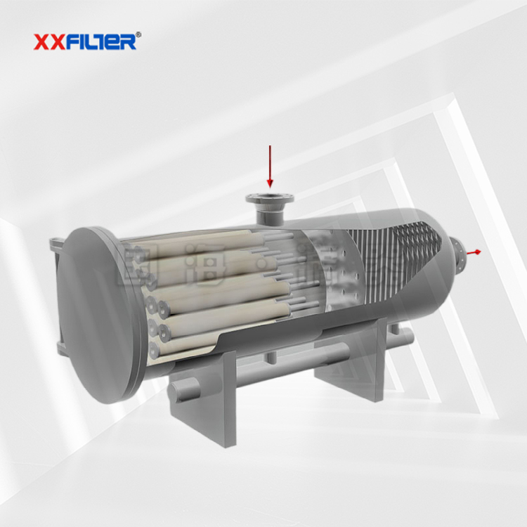濾芯葉片組合式過濾分離器
