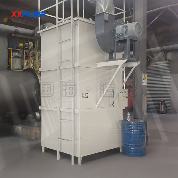 28800m3/h風量車間凈化濾筒除塵器