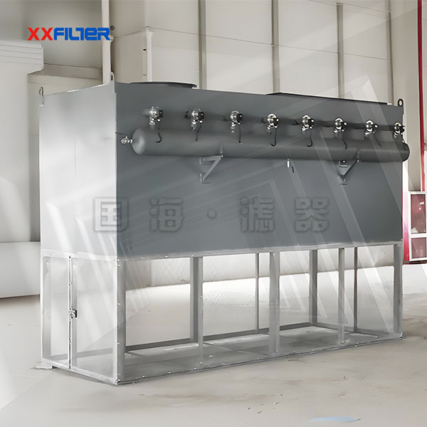 650㎡紡織廠進(jìn)氣系統(tǒng)自潔式空氣過濾器