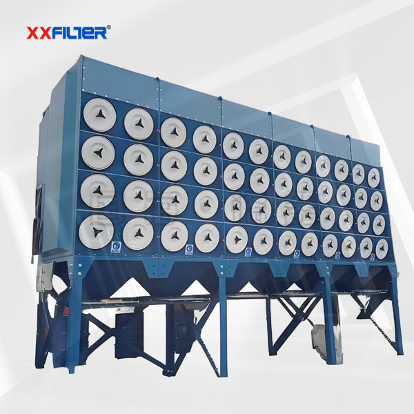 14400m3/h鋼鐵廠濾筒除塵器