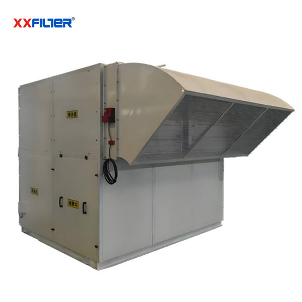 V+T模塊自清潔沙塵過濾機組