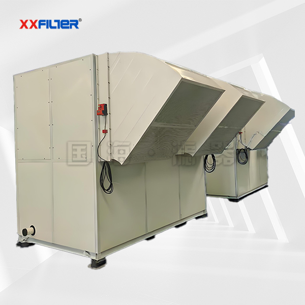 工業自清潔沙塵過濾機組