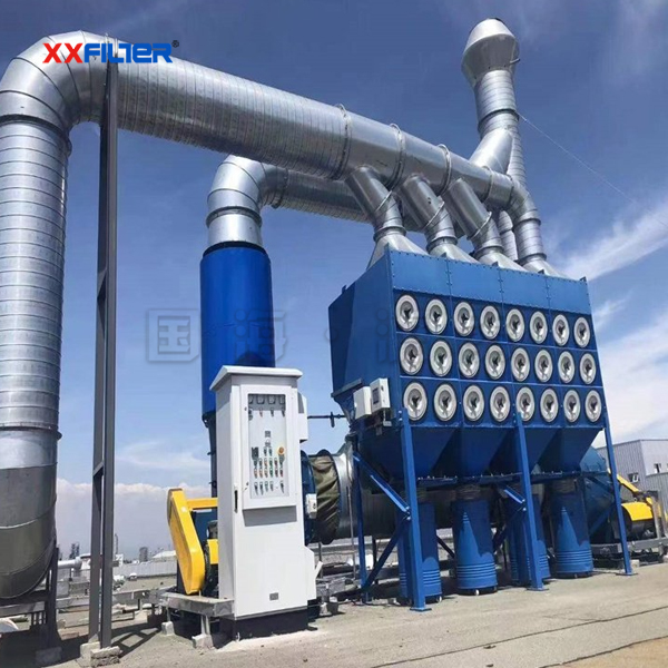 垃圾站廢氣處理濾筒除塵器