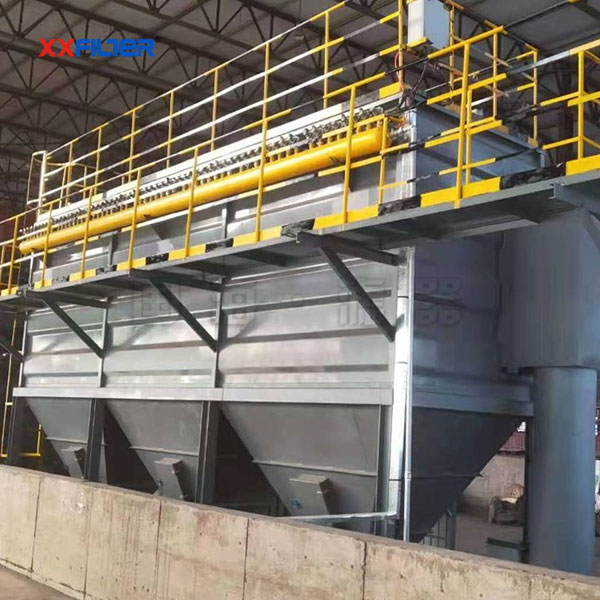 化工粉塵廢氣處理系統(tǒng)不銹鋼袋式除塵器