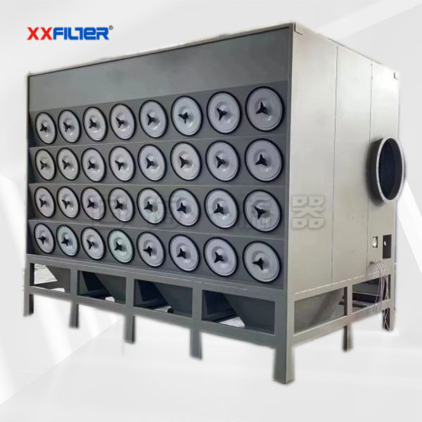 水泥廠粉塵收集濾筒除塵器