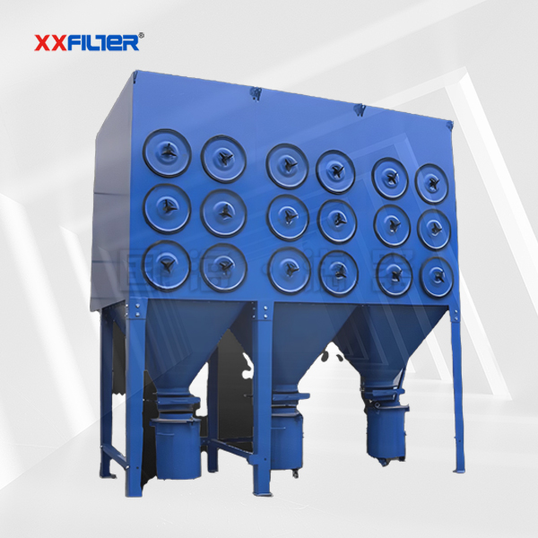 高效過(guò)濾工業(yè)濾筒除塵器 多層覆膜濾筒