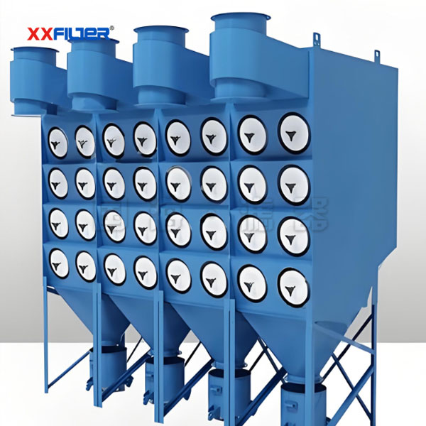 20000m3/h 化工防爆濾筒除塵器