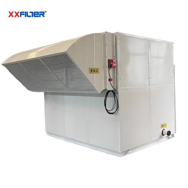 西北光伏站自清潔沙塵過濾機組