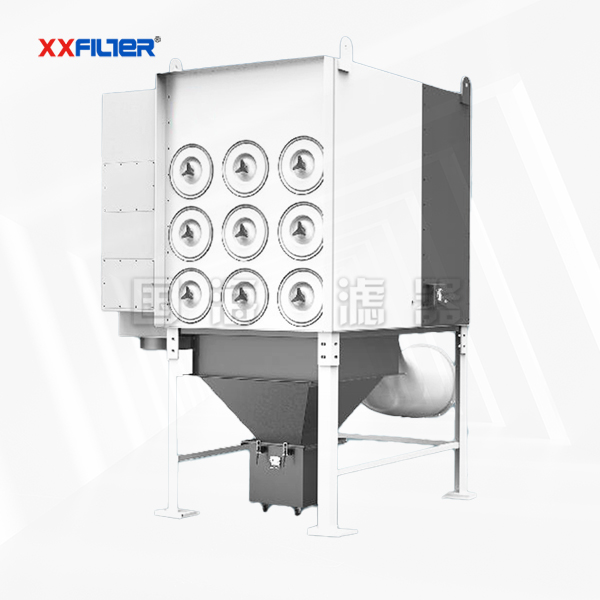 工業濾筒除塵器 緊湊設計省 40% 空間