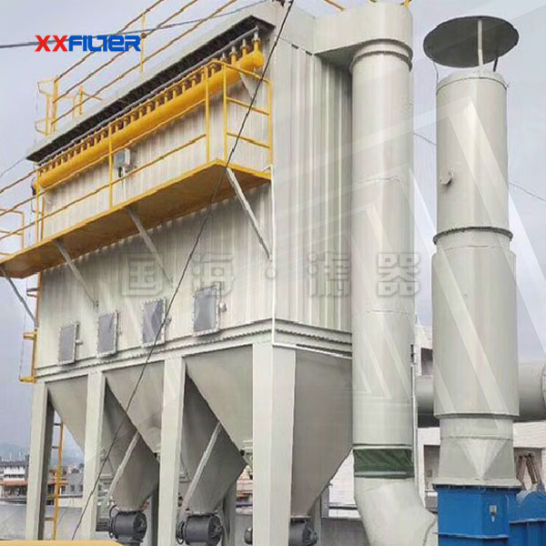 建材行業100000m3/h 脈沖布袋除塵器